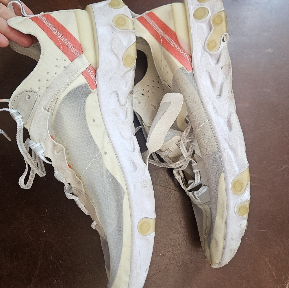 Nike React Element 87 Epic Sail Light Bone 15 - Picture 12 of 14